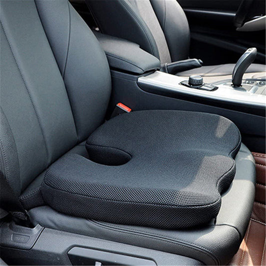 Universal car and chair seat cushion by FusionGadgetsPK, featuring plush, luxurious padding for added comfort and support.